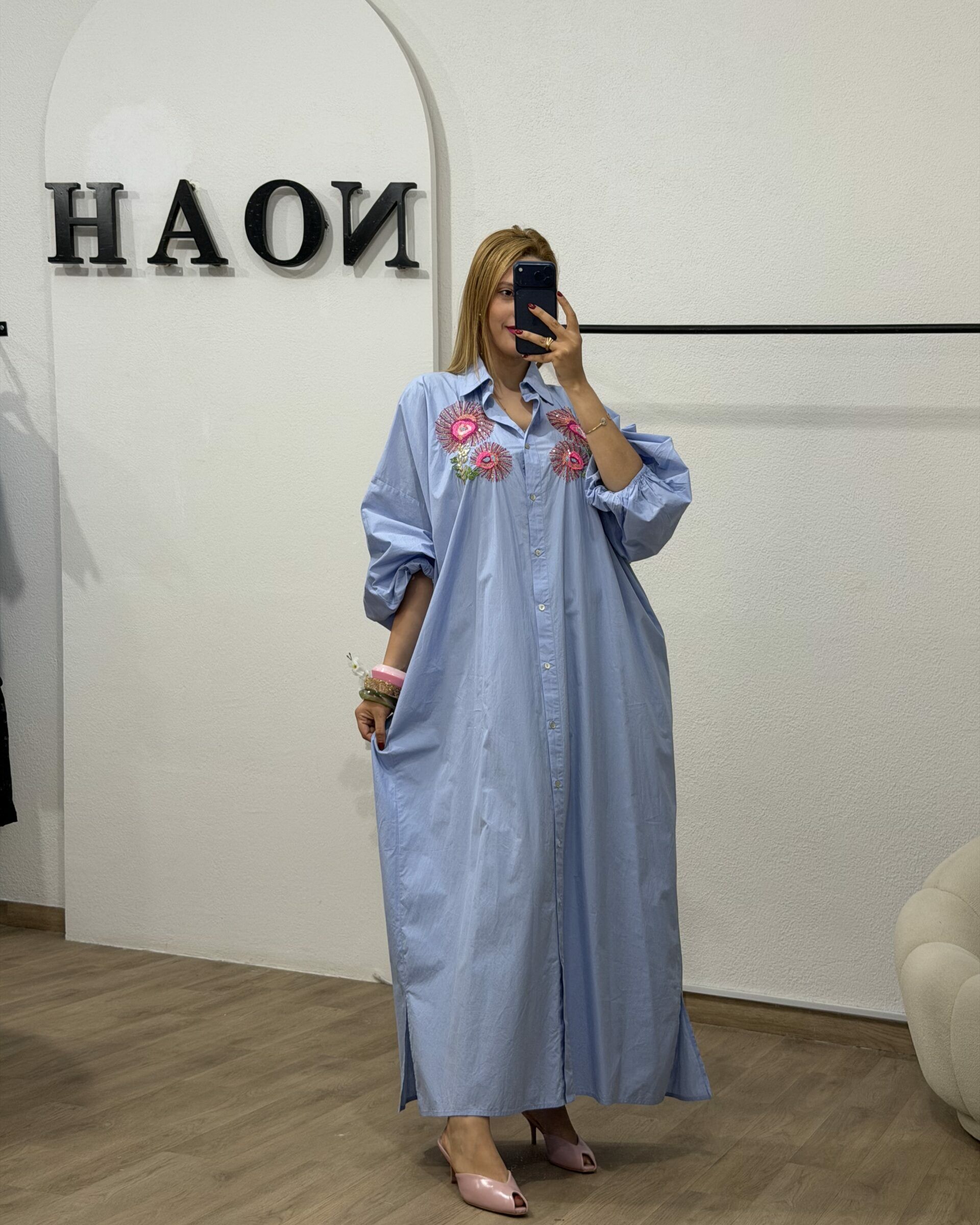 Robe Célia Brodée - NOAH