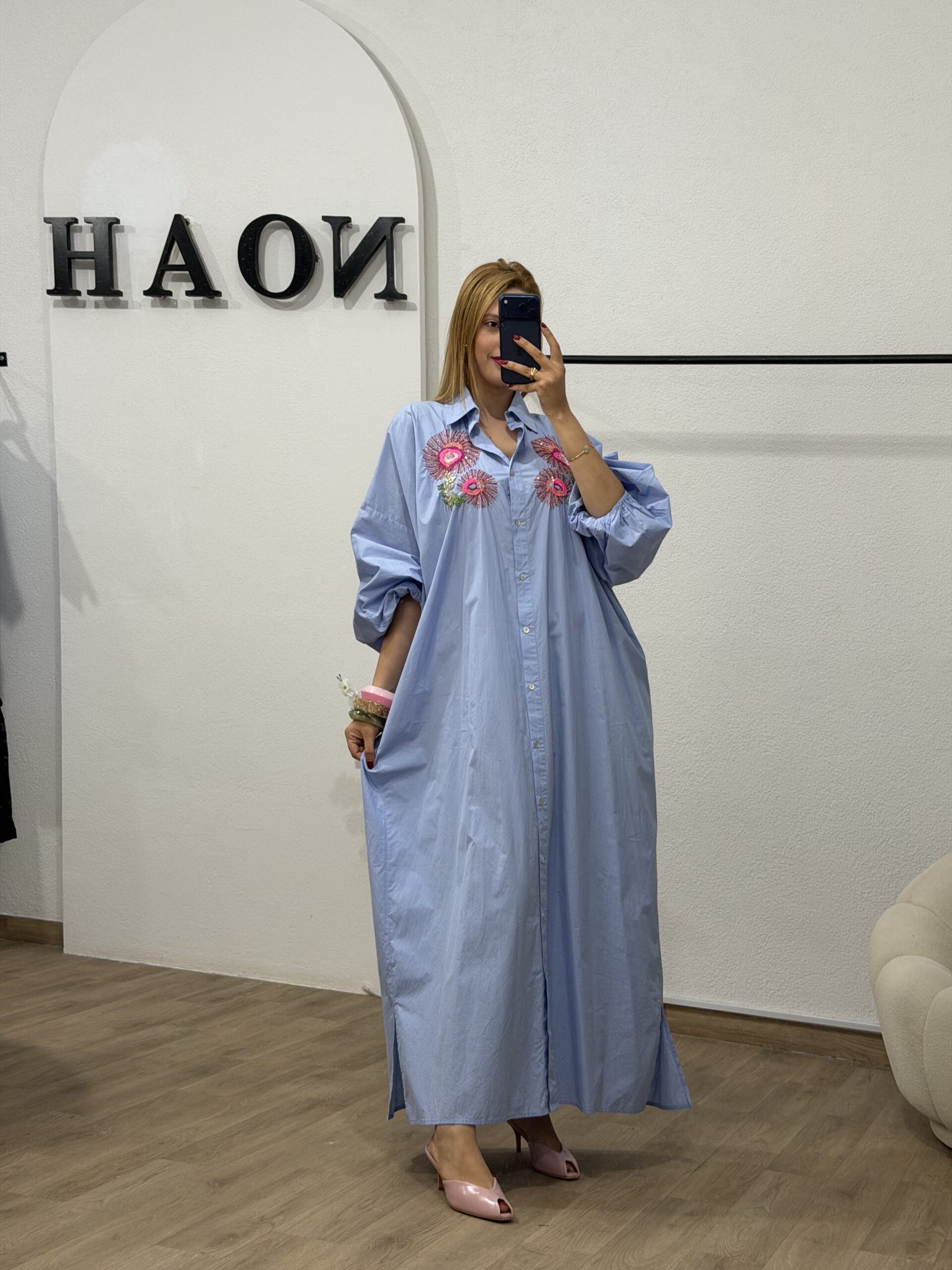 Robe Célia Brodée