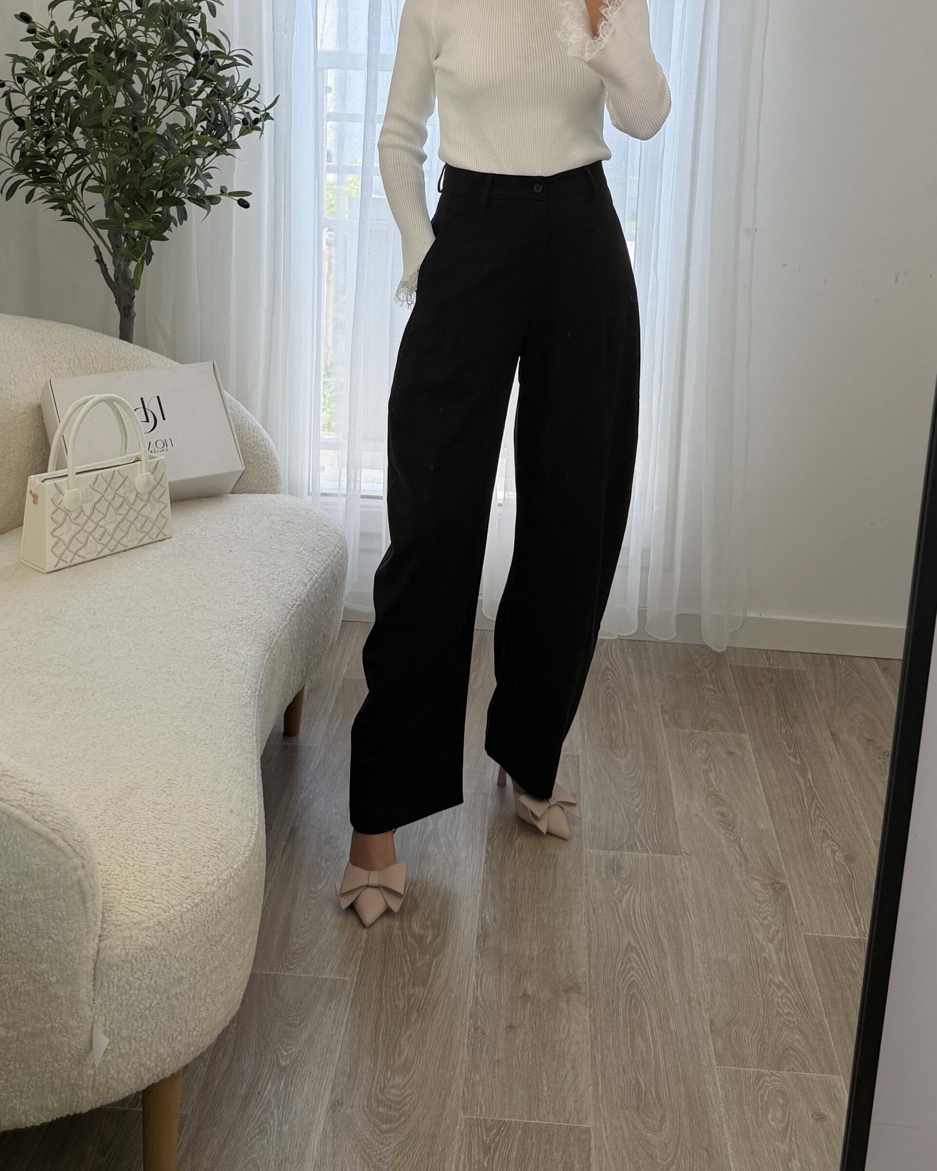 Pantalon Ballon Taille Haute - NOAH