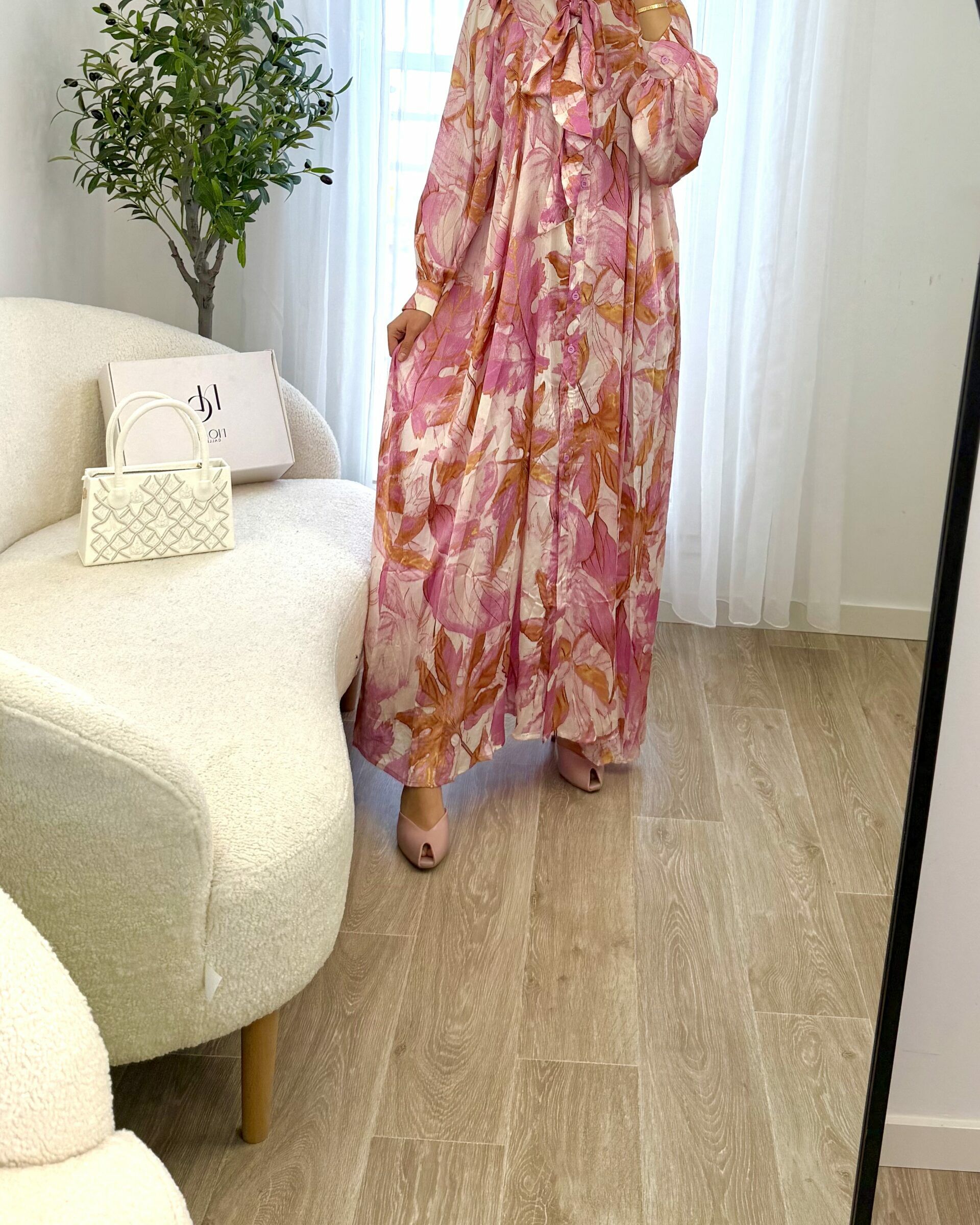 Robe Longue Fleurie Élégance - NOAH