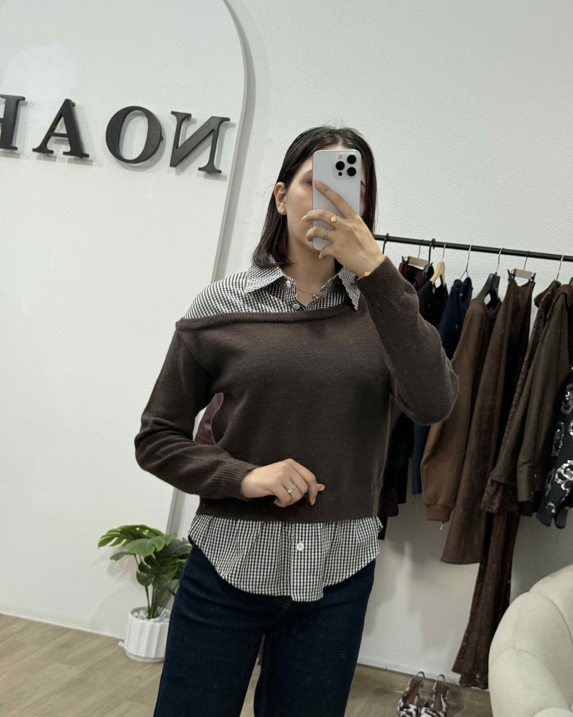 Pull Chemise Intégrée - NOAH