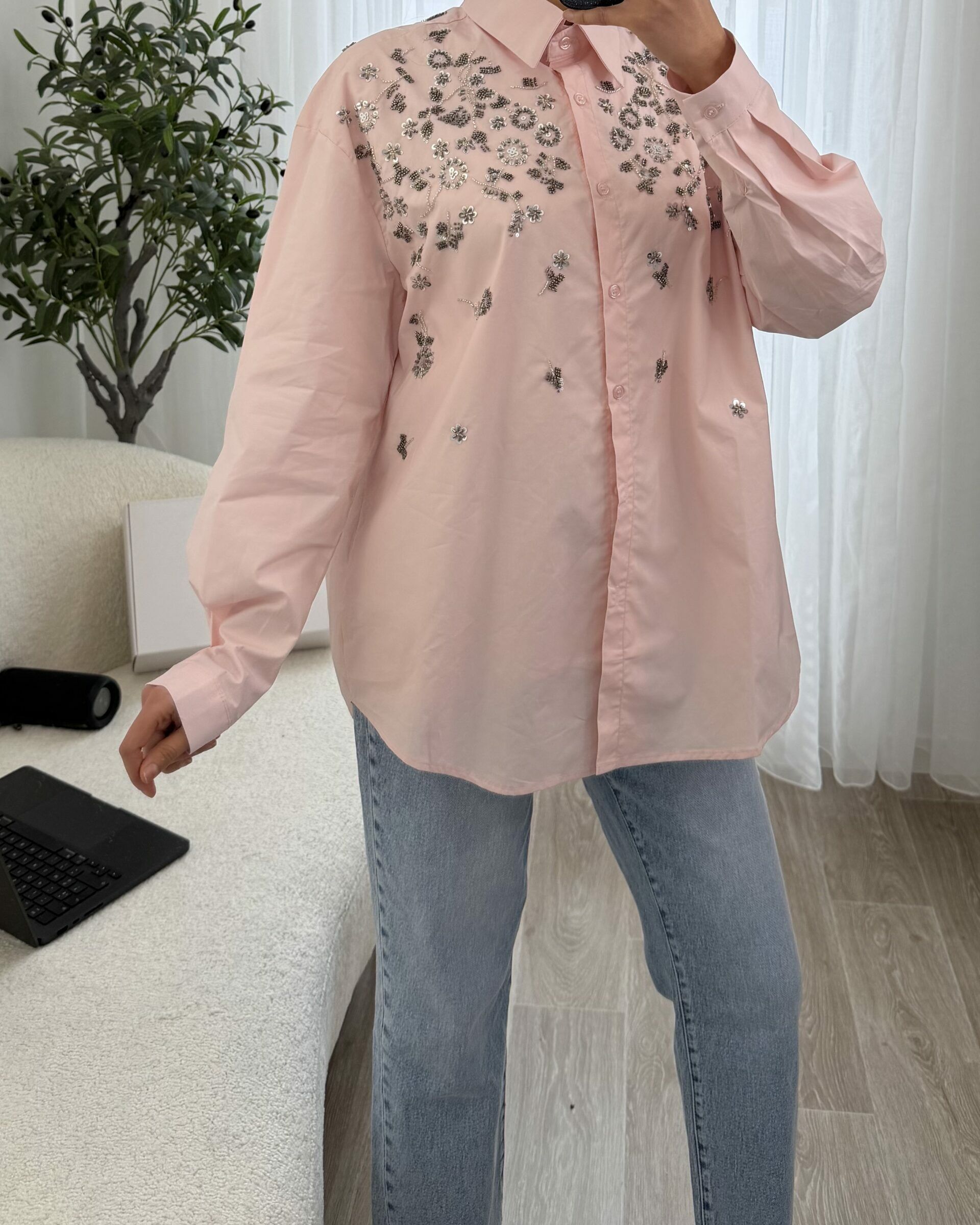 Chemise Brodée Signature Coton - NOAH