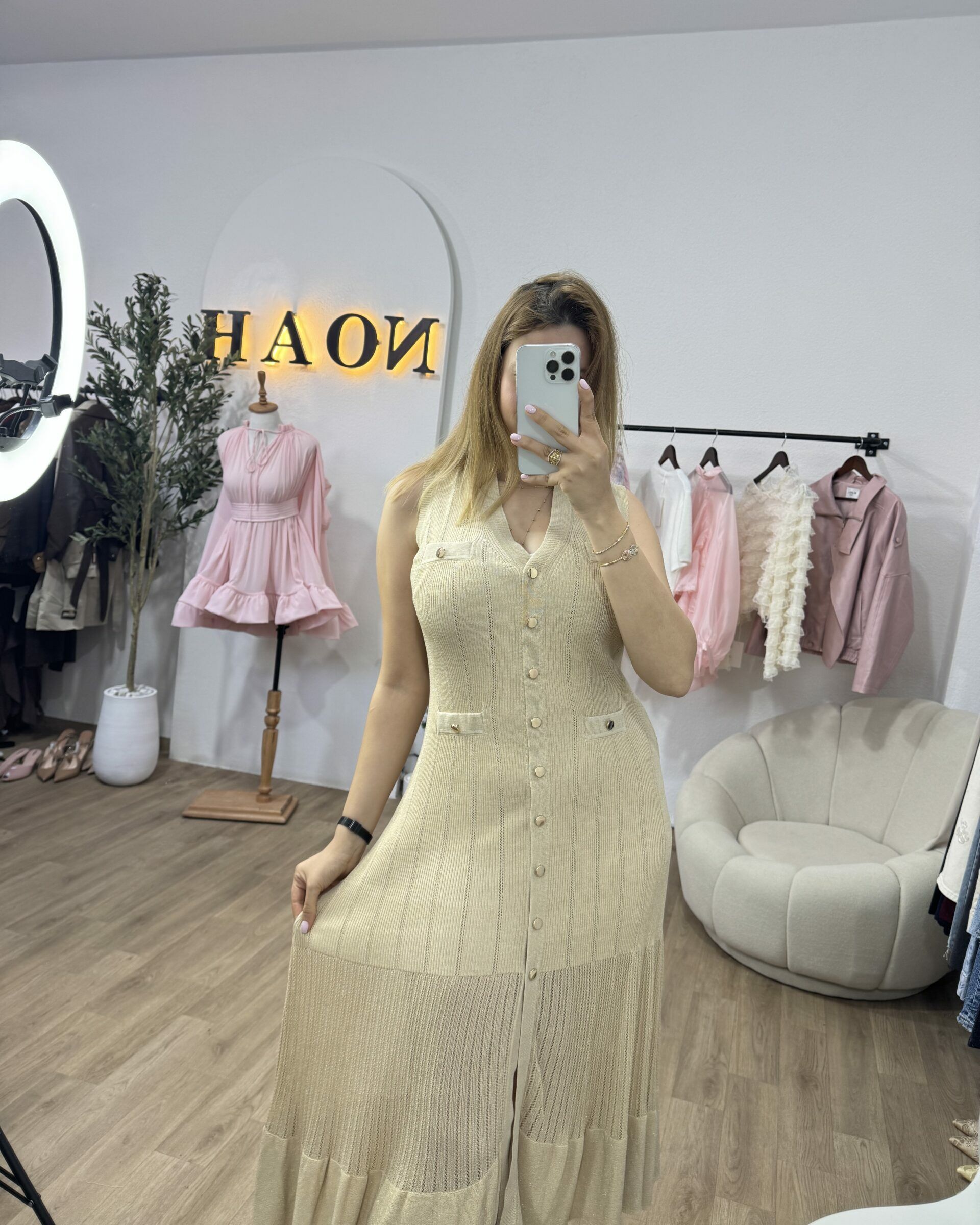 Robe Gold Élégance - NOAH