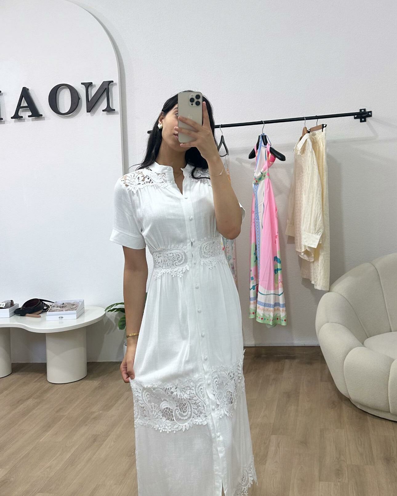 Robe Dentelle Bohème - NOAH