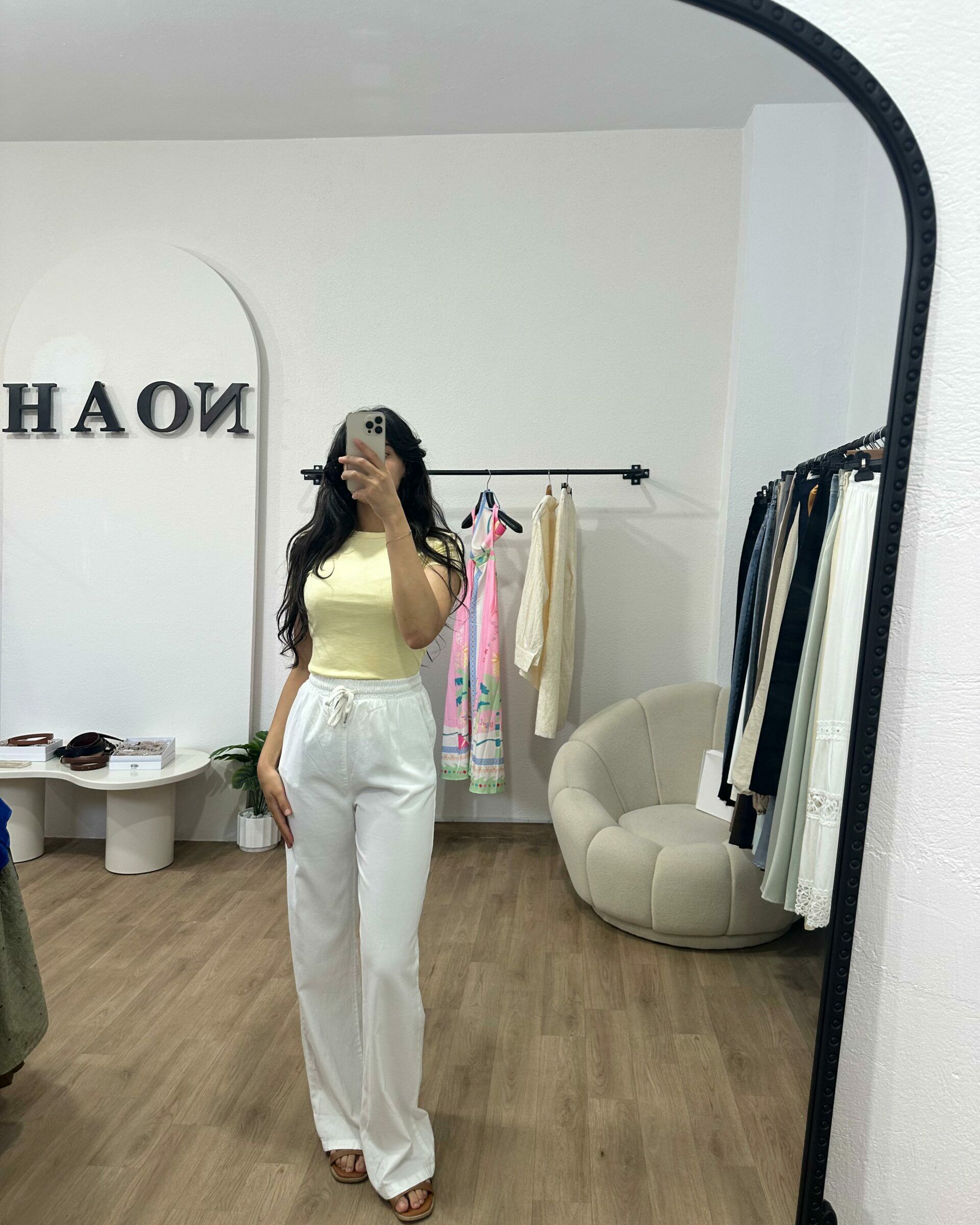 Pantalon Blanc Nuage - NOAH