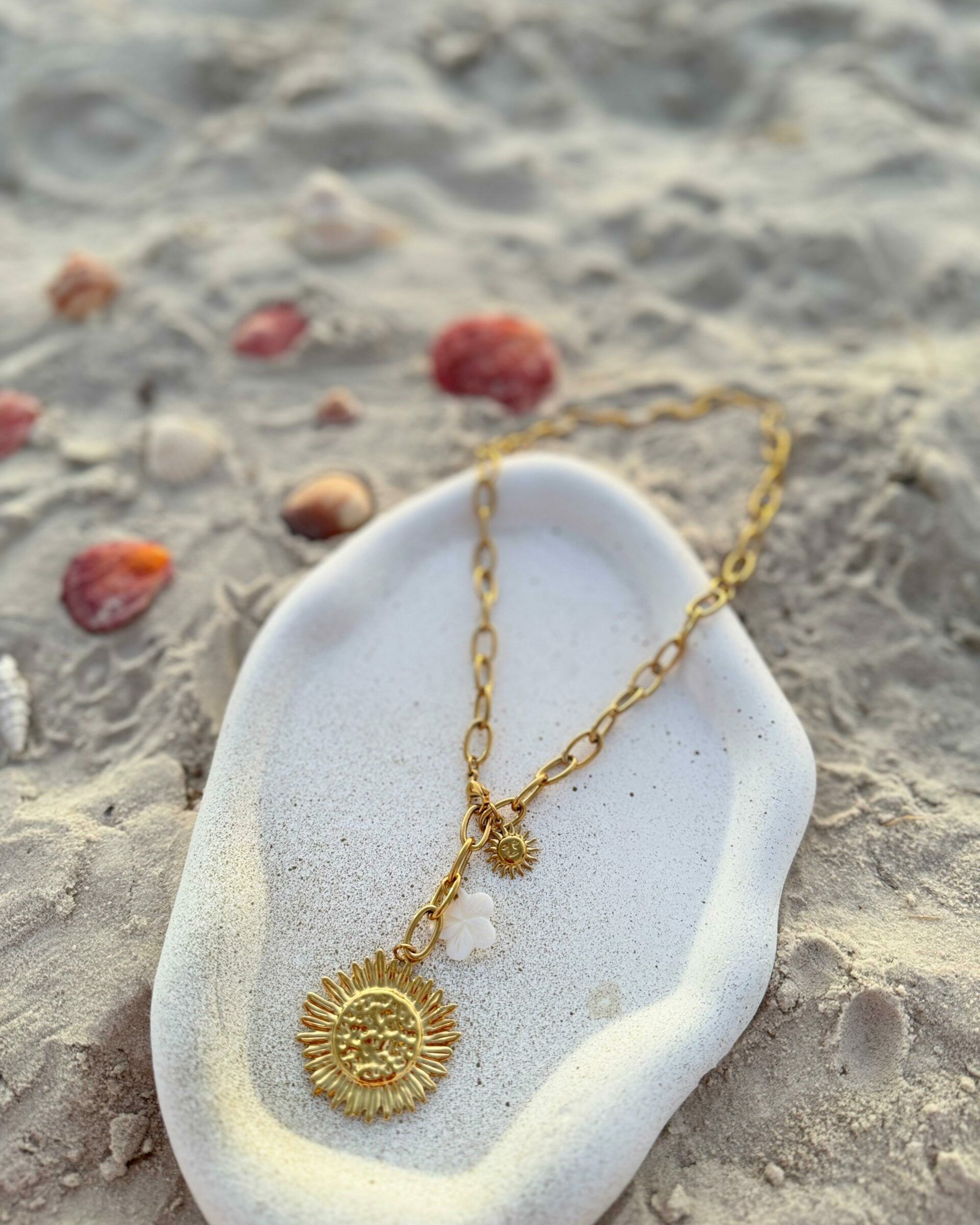 Collier Soleil Papillon - NOAH