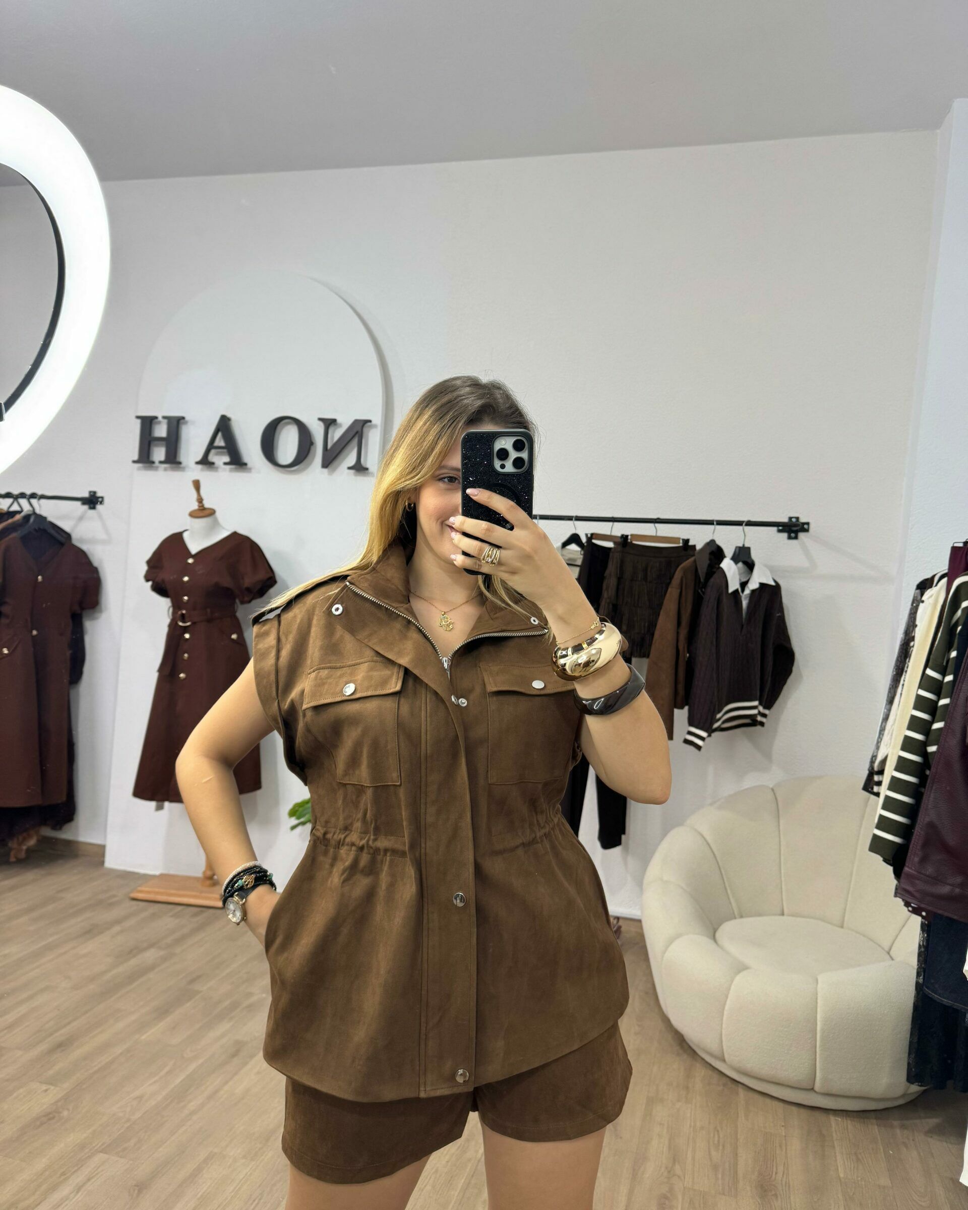 Veste Daim Élégance - NOAH