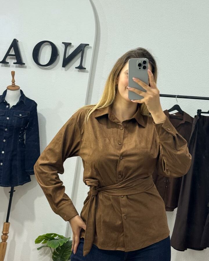 Chemise Daim Élégance - NOAH
