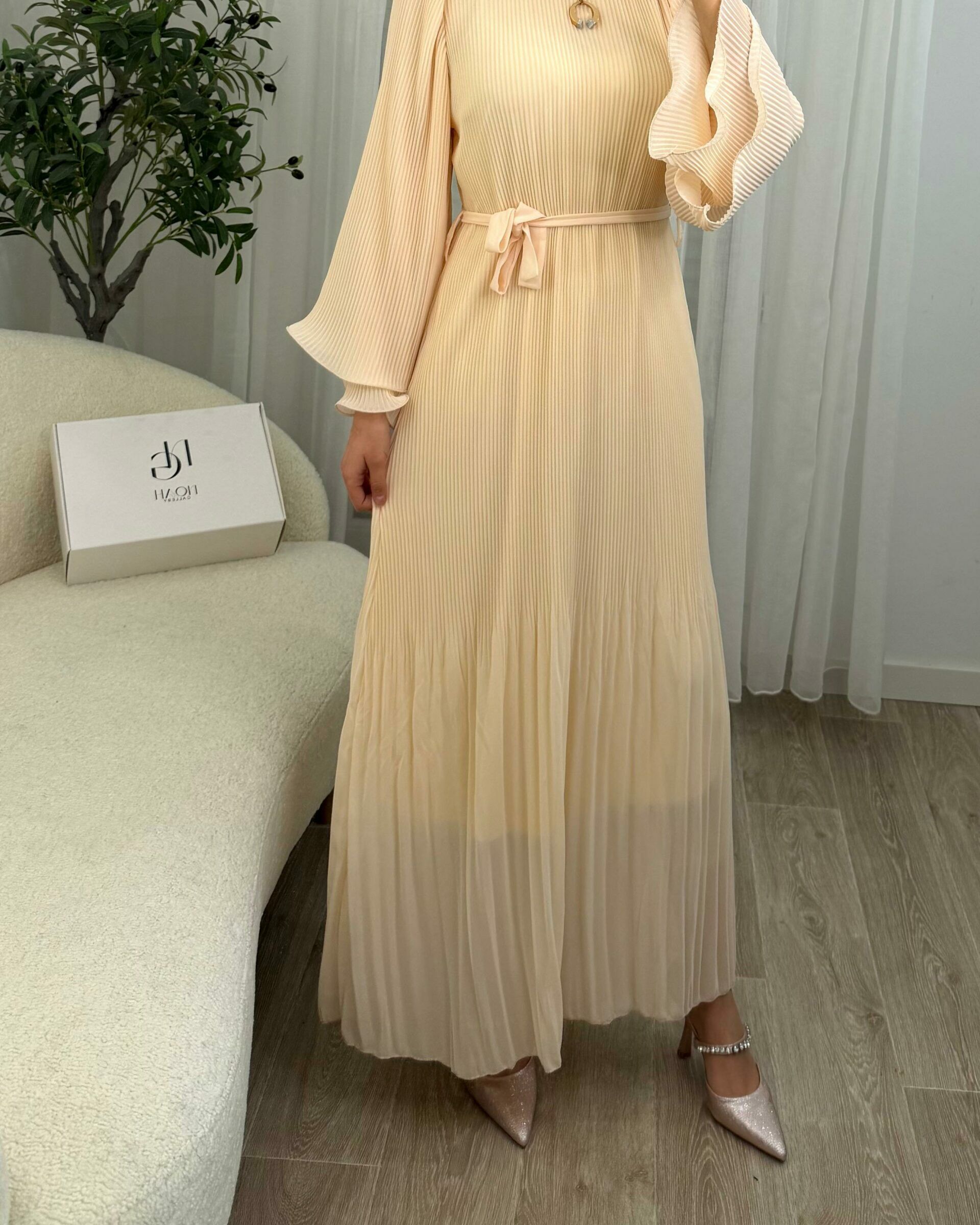 Robe Nude Plissé - NOAH