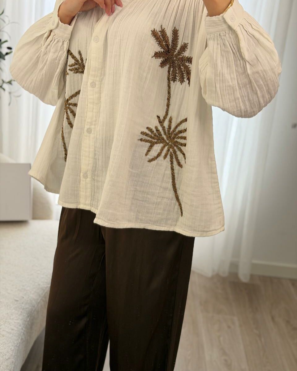 Chemise Golden Palm - Chemises - NOAH