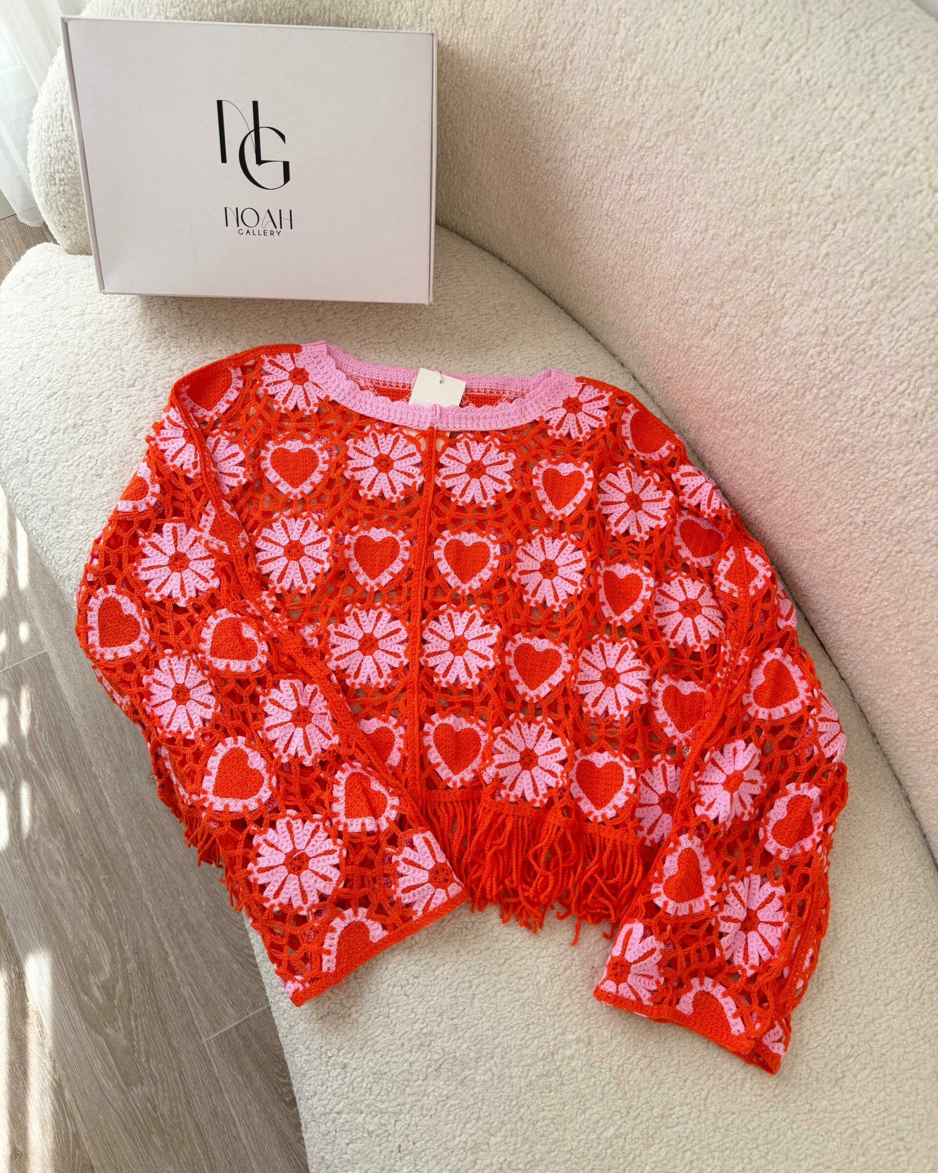 Pull Sunflower Crochet - NOAH