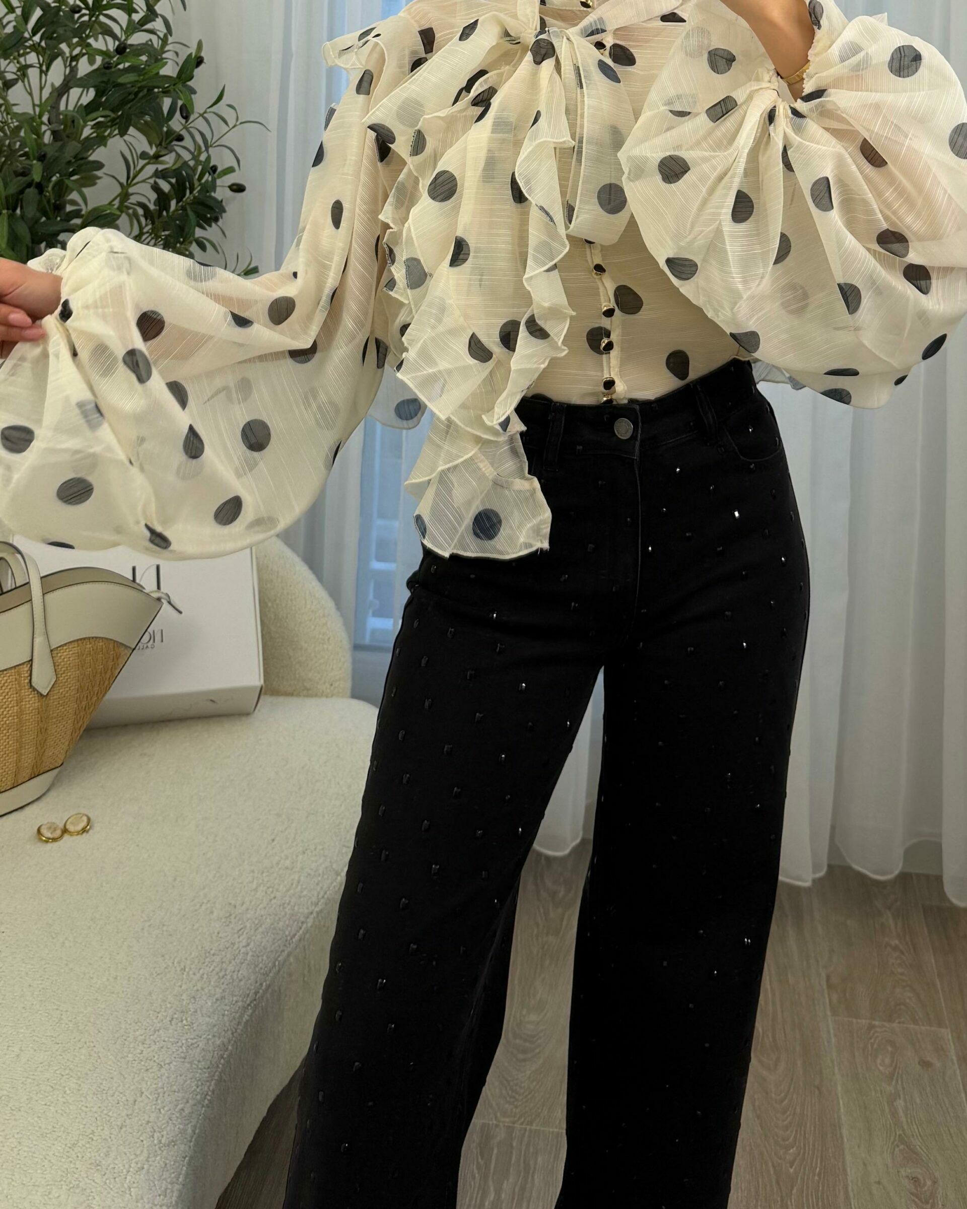 Chemise Black Dot - Chemises - NOAH