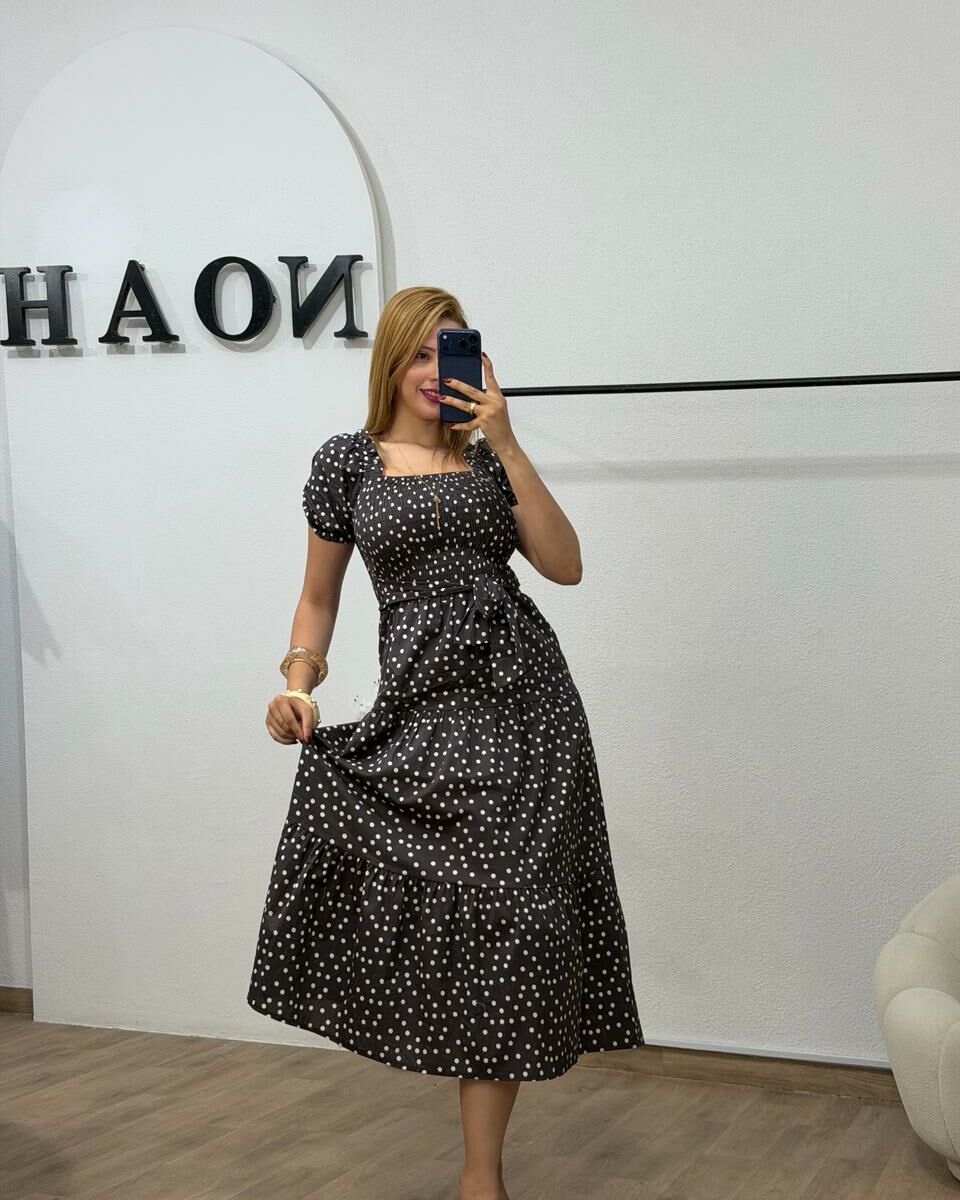 Robe Bohème Noisette - NOAH