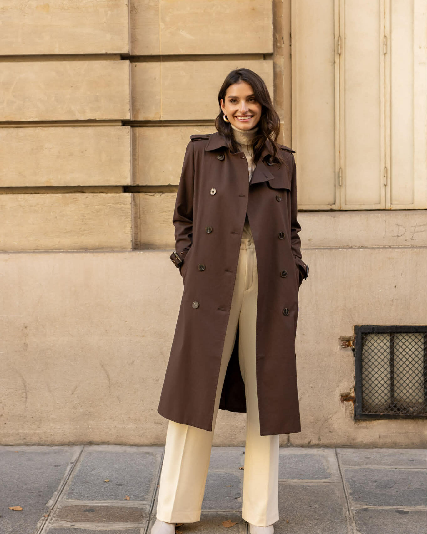 Trench Chocolat Premium - NOAH