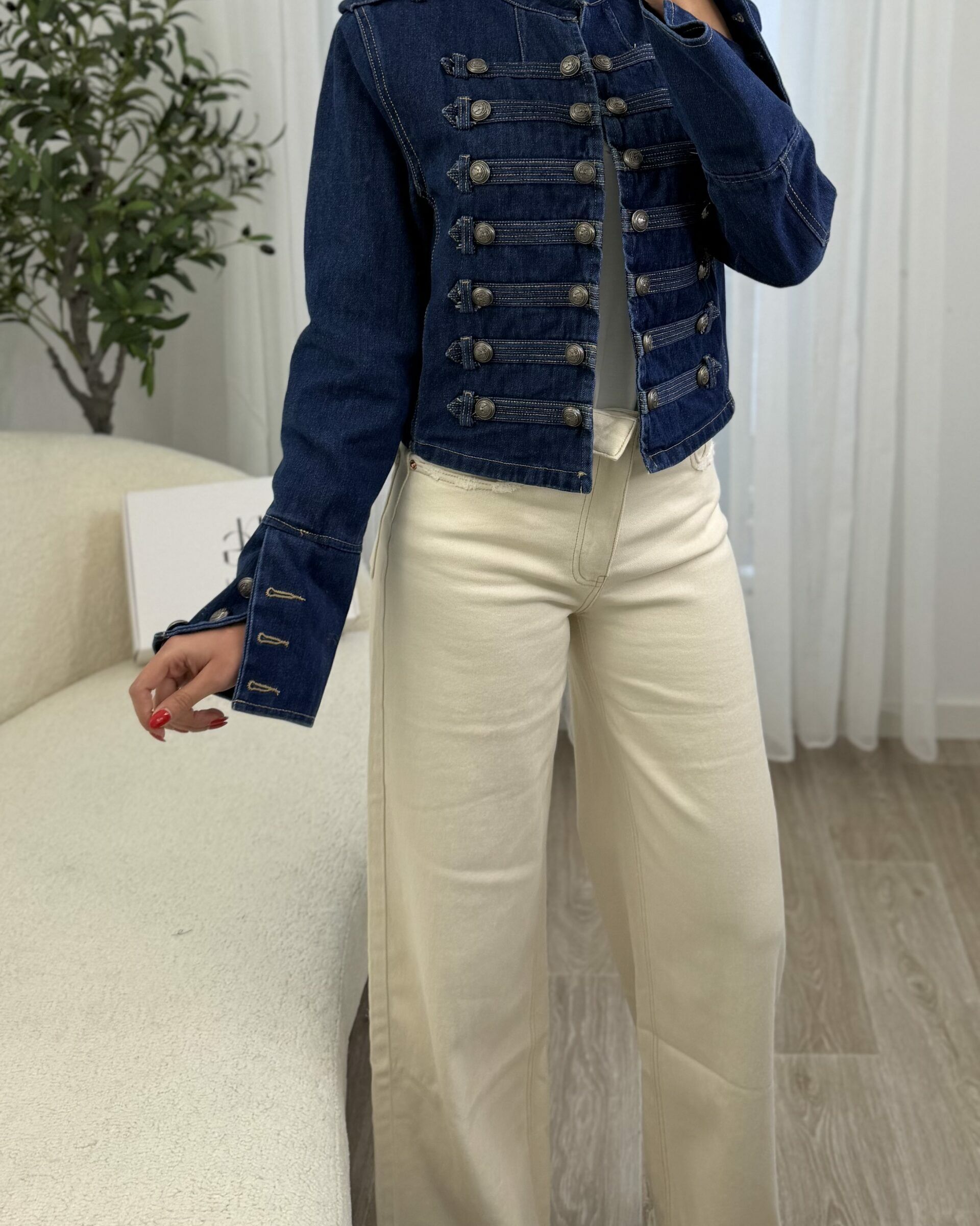 Veste Denim Élégance - Vestes & Manteaux - NOAH