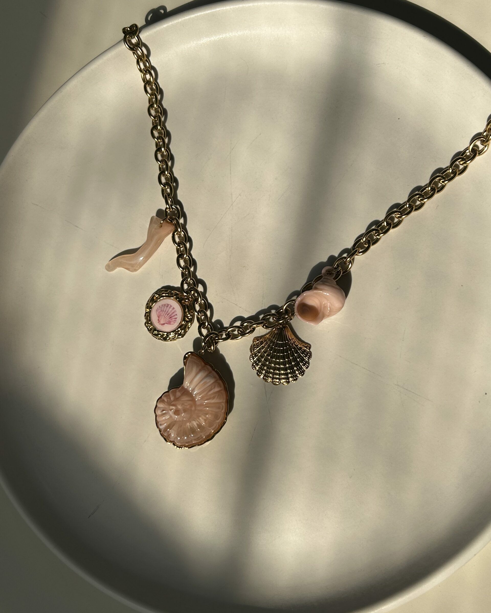 Collier Coquillage Rosé - NOAH