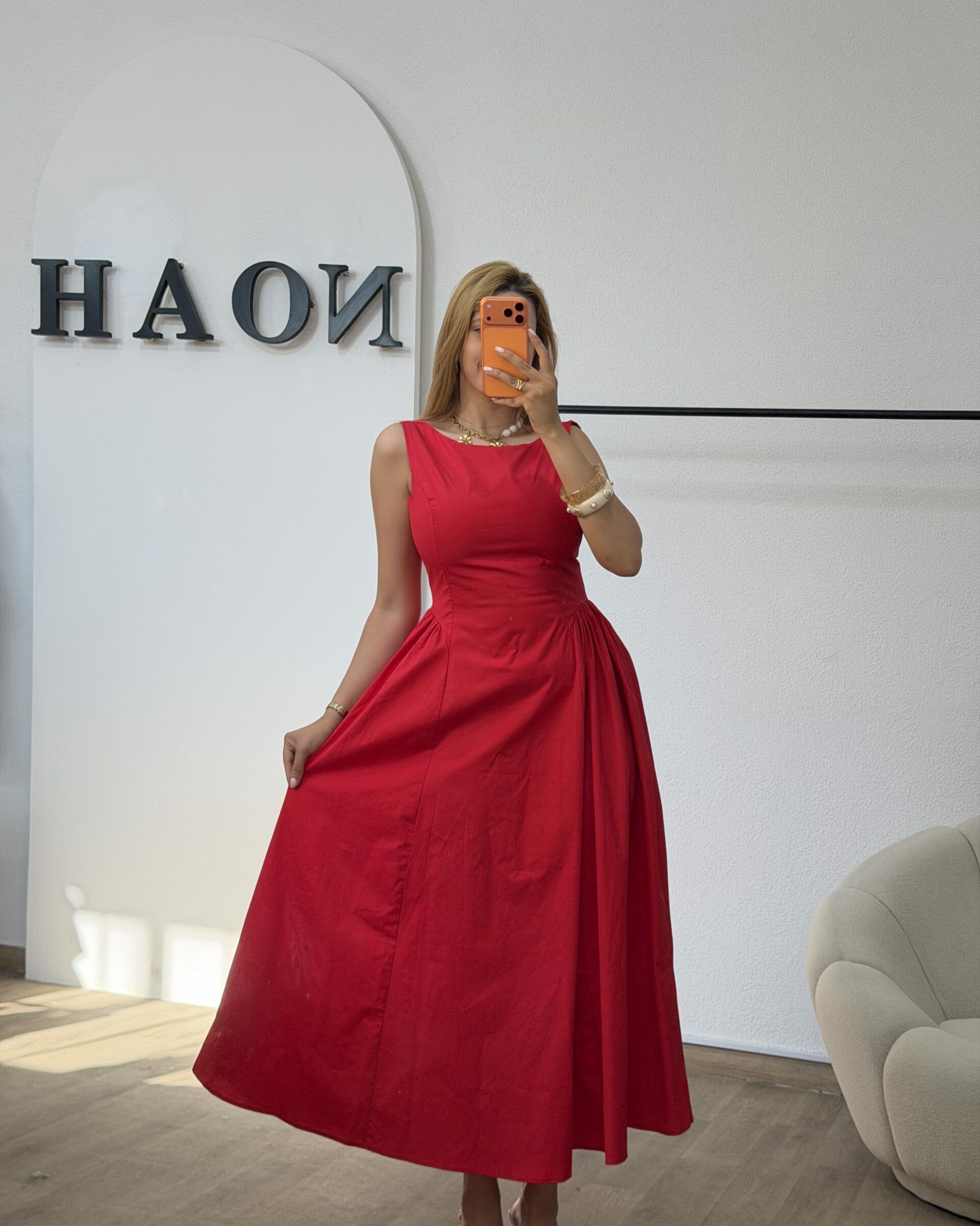 Robe Rouge Tendance - NOAH