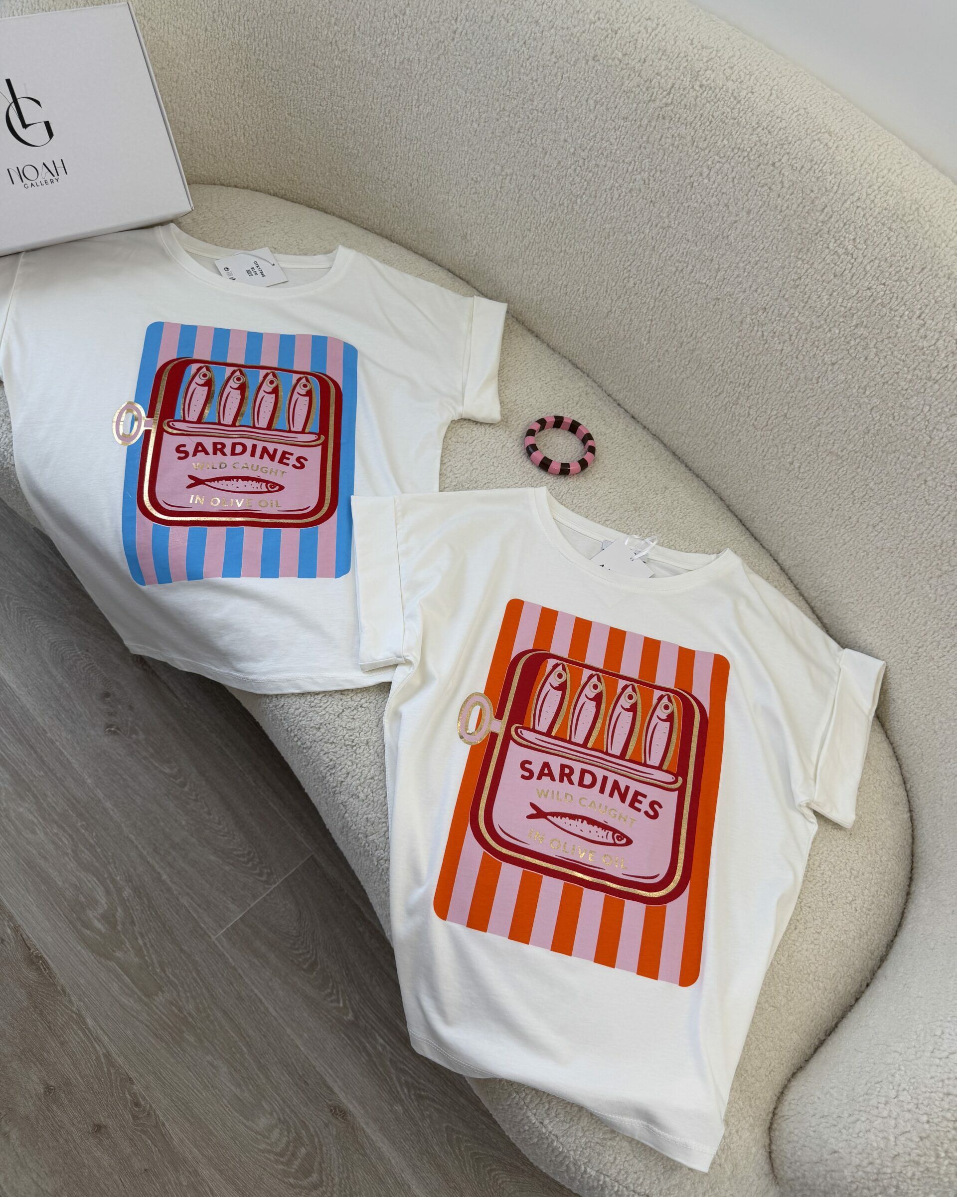 T-shirt Sardines Pop - Tops - NOAH