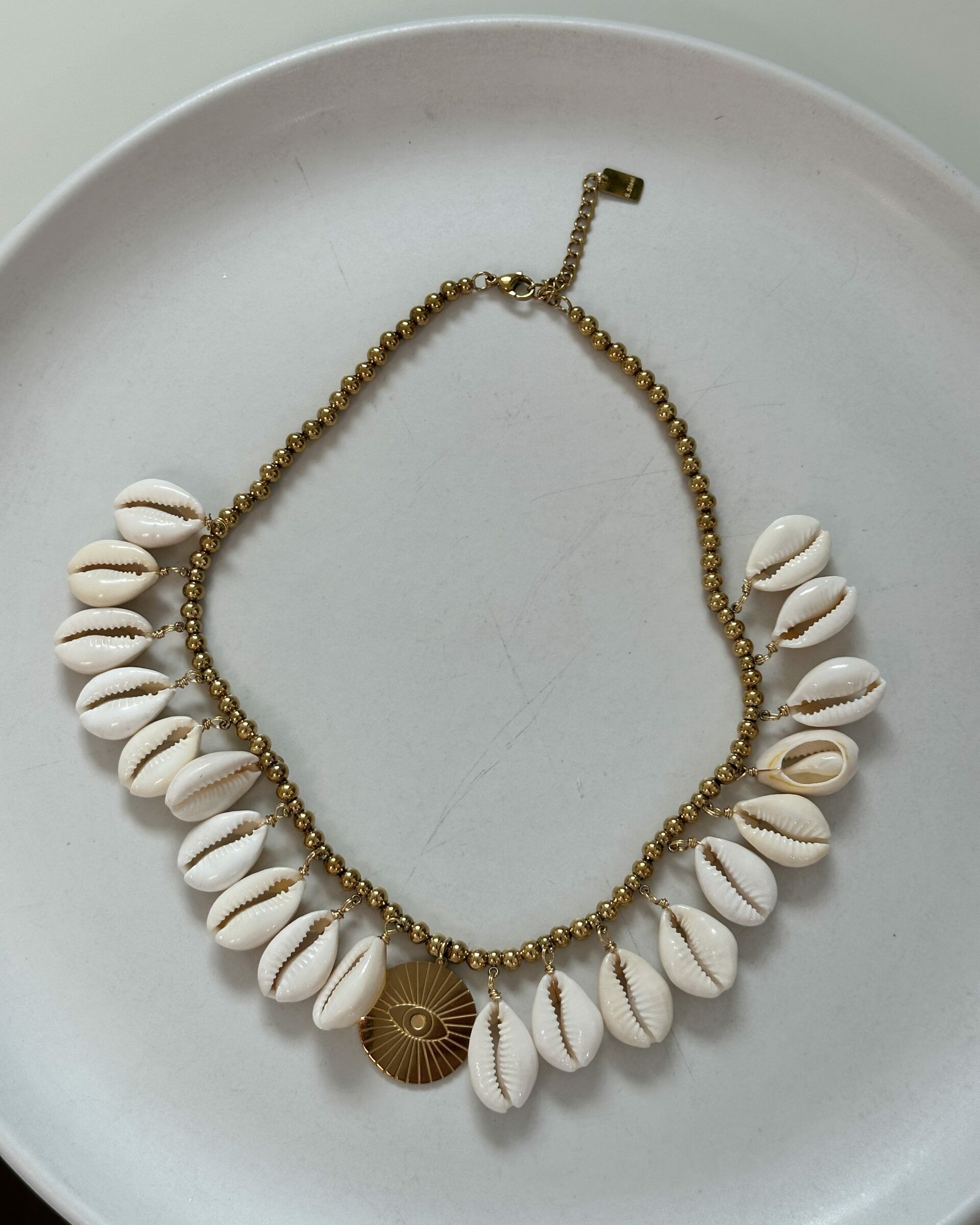 Collier Choker Coquillages - NOAH