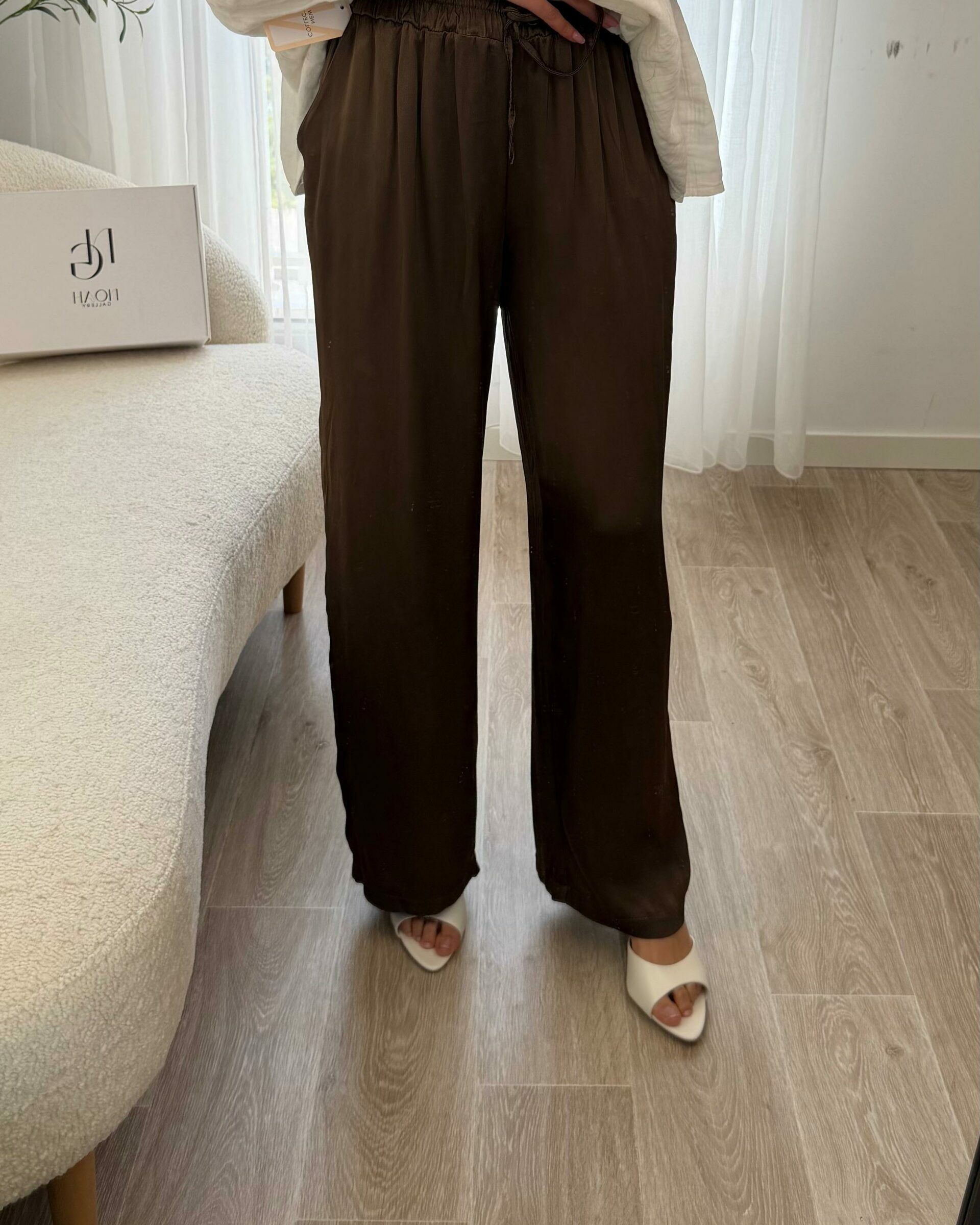 Pantalon Évasion Chocolat - Pantalons - NOAH