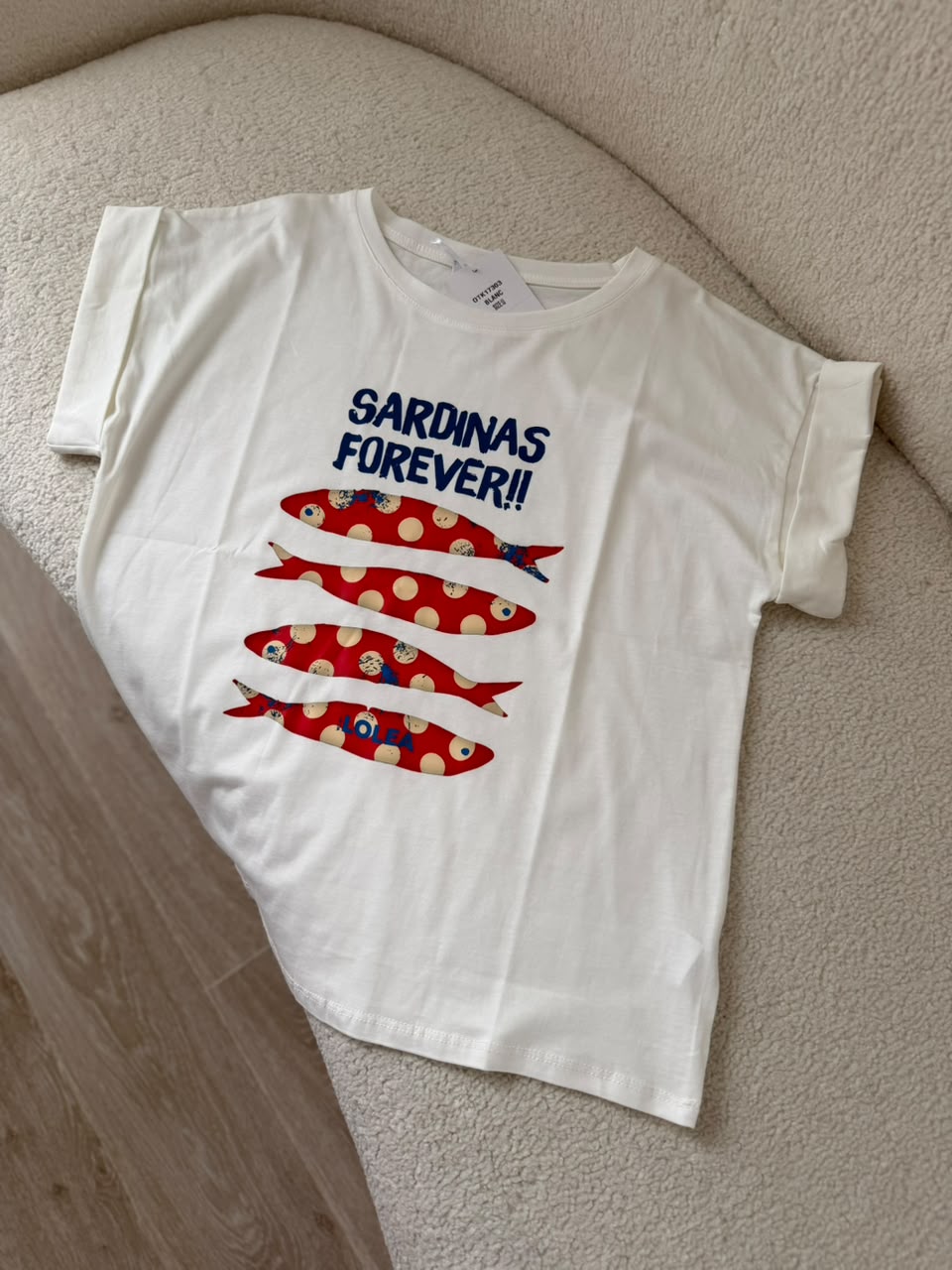 T-shirt Sardinas
