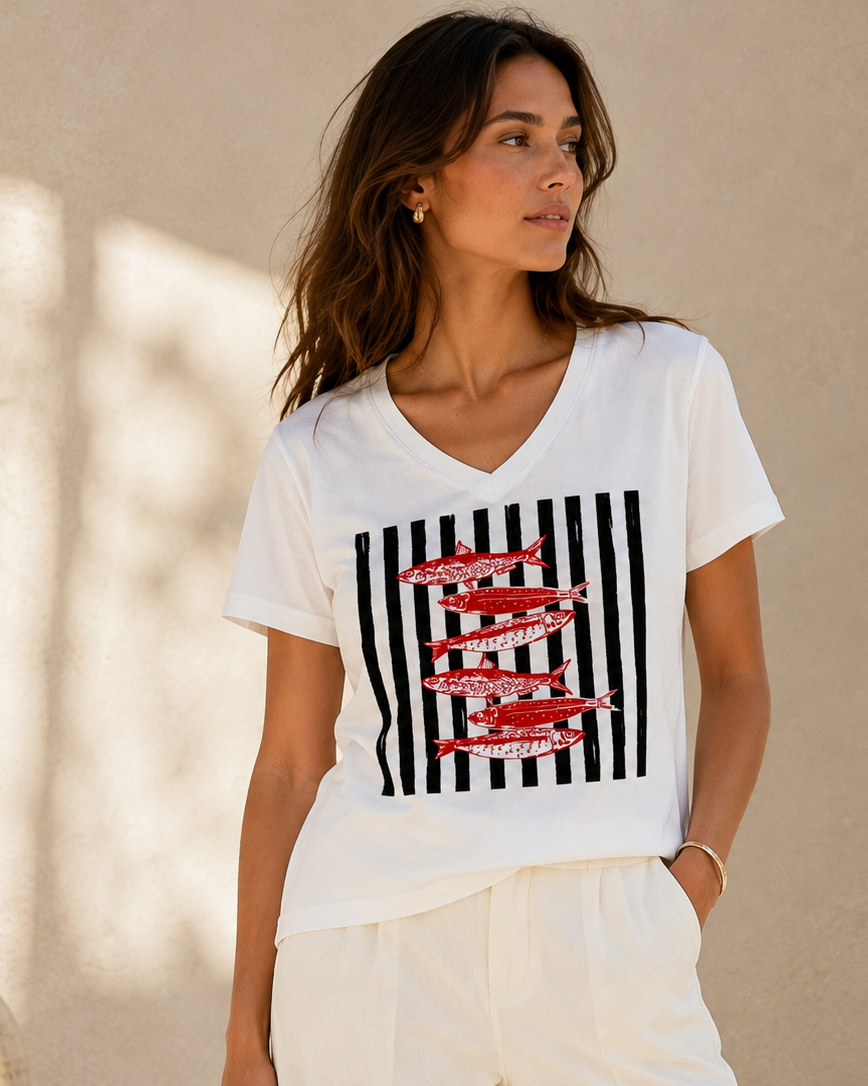 T-shirt Marée Graphique - Tops - NOAH