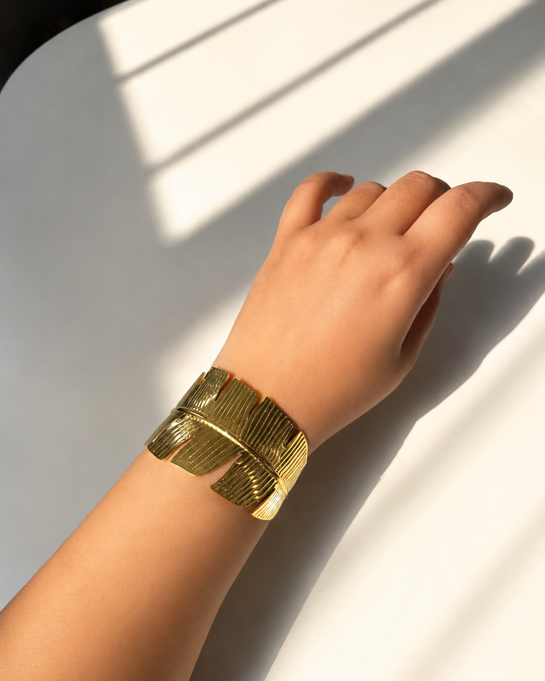 Bracelet Feuille Dorée - Accessoires - NOAH
