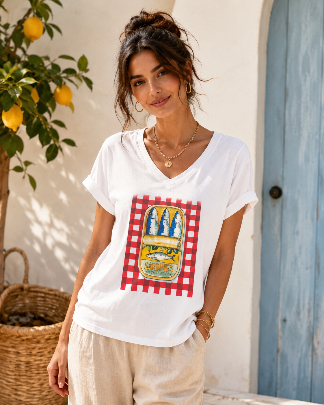 T-shirt Sardines - Tops - NOAH
